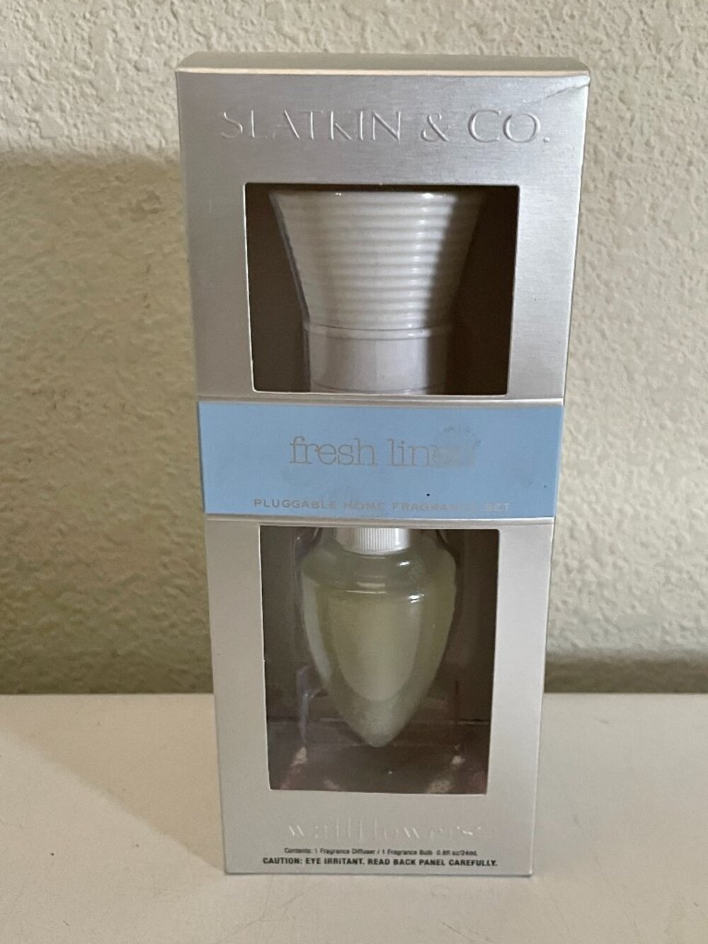 Slatkin & Co. Bath & Body Works Wallflower Home Fragrance Set FRESH LINEN